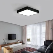 24 Watt Beyaz Işık, Çok Kaliteli Sıva Üstü Metal Kasa Tavan Armatürü, 1700 Lümen 6500 Kelvin Armatür thumbnail 5