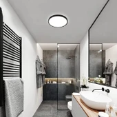 24 Watt Beyaz Işık, Çok Kaliteli Sıva Üstü Metal Kasa Tavan Armatürü, 1700 Lümen 6500 Kelvin Armatür thumbnail 5