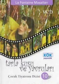 Kök Yayıncılık Çocuk Tiyatrosu Dizisi La Fontaine Masalları - Tarla Kuşu ve Yavruları  VCD'si - 1