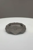 Gri Beton Geometrik Kül Tablası - 2