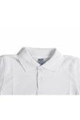 Polo Yaka Tişört Alm Kısa Kol 6-16 Yaş Çocuk Beyaz Okul Tişört/t-shirt - 3