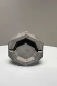 Gri Beton Geometrik Kül Tablası - 1