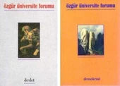 Özgür Üniversite Forumu 2 Kitap Takım "Demokrasi ve Devlet" / 1999 Yılı İlk Baskıları - 1