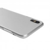 Apple iPhone X Kılıf 360 Tam Koruma Şeffaf Silikon - 3
