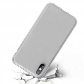 Apple iPhone X Kılıf 360 Tam Koruma Şeffaf Silikon - 8