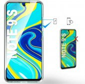Xiaomi Redmi Note 9 Pro Kılıf 360 Tam Koruma Şeffaf Silikon - 3