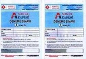Sonuç Akademi Deneme Sınavı 1. (2 Deneme Takım) Oturum A + B Kitapçığı / Yüseköğretim K..., Kolektif - 1