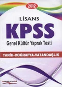 Lisans KPSS Genel Kültür Yaprak Testi "Tarih - Coğrafya - Vatandaşlık" - 1