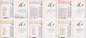 Dergah Aylık Edebiyat Sanat Kültür Dergisi 2018 Yılı 6 Sayı Takım + Özel Ekleri İle Birlikte / Yıl: 2018 Sayı: 341 + 342 + 343 + 344 + 345 + 346 Cilt: XXIX - 1