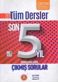 TYT Tüm Dersler Son 5 Yıl Konulara Göre Çıkmış Sorular - 1