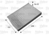 VALEO 715721 | Polen Filtresi 10 > Fluence-Juke 1.5 DCI - 1