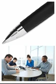 Mavi Siyah Kırmızı Pilot Kalem 3 Adet Uniball Signo Micro 207 0.5 mm Roller Uç Kalem Umn-207 İnci Uçlu Likit Mürekkepli - 2