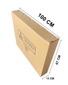 100x67x15 cm Baskılı Taşıma Kolisi - 1