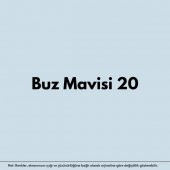 İzower Plastix İç Cephe Boyası - Buz Mavisi 20 ( 3.5kg ) - 2