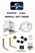 Anadolu İnverter   9000 Btu-12000 Btu Klima  Montaj Seti Takımı - 1