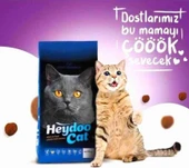 HEYDOO YETİŞKİN KEDİ MAMASI TAVUKLU 12 KG - 1