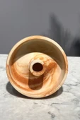 Mermer Desenli Beton Mumluk Şamdan - 2