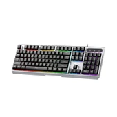 Lenovo Lecoo KB121 USB Kablolu Klavye, Makro Tuşlu, Rainbow Efektli, Membran Gaming, Q,,TR - 2