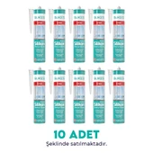 Sukes Universal Şeffaf Silikon 280 Gr 10’lu Paket - 1