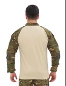 Single Sword Dirsek Detaylı Polo Yaka Kadın&Erkek Combat T-shirt thumbnail 2