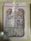 Fontenay 6 Farklı Çeşitli 3D Tırnak Süsleri Tırnak Charm Nail Charms Nail Art Objeleri Karışık 4 - 1