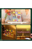 7 Özel Kalem Hediyeli Işıklı Yazı Not Tahtası 20cmx30cm Led Işıklı Neon Yazı Tahtası 7 Kalem Hediye thumbnail 11