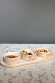 Marble Serisi Üçlü Çerezlik - 2