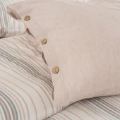 Soley | Felix | İpliği Boyalı Çift Kişilik Nevresim Takımı - 2