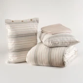 Soley | Felix | İpliği Boyalı Çift Kişilik Nevresim Takımı - 6