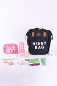 Jusso Nenny Baby Kadın Ve Anne Bebek Bakım Sırt Çantası Askı Aparatlı - 5