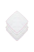 SEVİ BEBE Boze Mermerşahi Bebek Mendili (10 Adet) Art-94 Pembe - 2