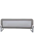 JİMMYBABY Babydoor Bebek Güvenlik Yatak Bariyeri 150 Cm Gri Bulut Katlanabilir - 1