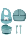Sevi Bebe  Mint Silikon Beslenme Seti 4lü - Mommyslab Mağaza - 1