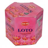 Hem Lotus Nilüfer Kokulu 40 Konik Tütsü Backflow Incense Cones - 5