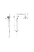 Artema System Rain Ls25 Duş Kolonu Krom A45597 - 2
