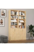 Safir Meşe Kapaklı Kitaplık K-40 thumbnail 1