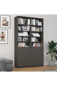 Koyu Gri Kapaklı Kitaplık K-46 thumbnail 1