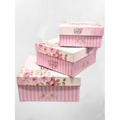 3 Adet Işıklı Mini Küre ve Yavru Ayıcıklar Sevgiliye Eşe Özel Günlere Kare Kutu İçinde Hediye Seti - 5