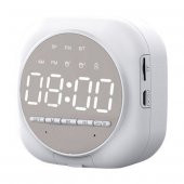 Universal Q12 Dijital Masa Saati FM Radyo Bluetooth 5.0 Hoparlör - 1