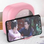 Universal Q12 Dijital Masa Saati FM Radyo Bluetooth 5.0 Hoparlör - 8