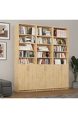 Safir Meşe Kapaklı Kitaplık K-51 thumbnail 1