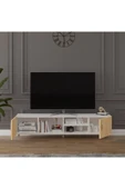 Tv Ünitesi Beyaz & Safir Meşe T-10 - 2