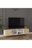 Tv Ünitesi Beyaz & Safir Meşe T-10 - 3