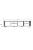 Tv Ünitesi Petra & Beyaz T-20 - 4
