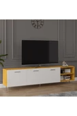 Tv Ünitesi Afrika Ceviz & Beyaz T-23 thumbnail 2
