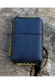 Bakani Leather Handmade El Yapımı Hakiki Deri Zippo Tarzı Çakmak İsme Özel Kişiselleştirme Babalar Günü Yılbaşı - 3