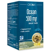 Orzax Ocean Balık Yağı 500mg 60 Kapsül - 1