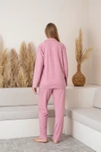 Nisanca Uzun Kollu Milan Gömlek Pijama Takımı- Soft Seri - 6