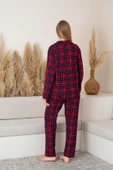 Nisanca Uzun Kollu Milan Gömlek Pijama Takımı- Soft Seri - 10