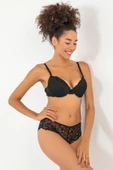 Miorre Push-Up Dolgulu Dantel Sütyen Takım - 4